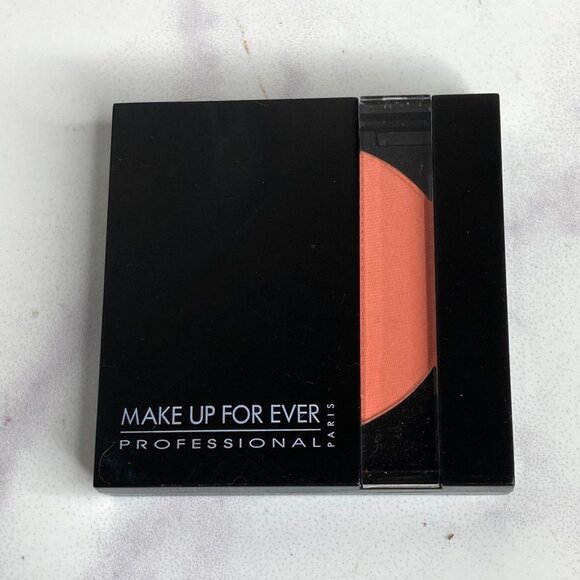 MAKE UP FOR EVER Blush Powder No. 5 Coral Peach 2.5g - Discontinued & Pigmented - Picture 1 of 3